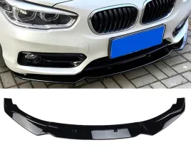 bmw-f20-f21-2010-2019-czarny-polysk-dokladka-splitter-zderzaka-zwyklego