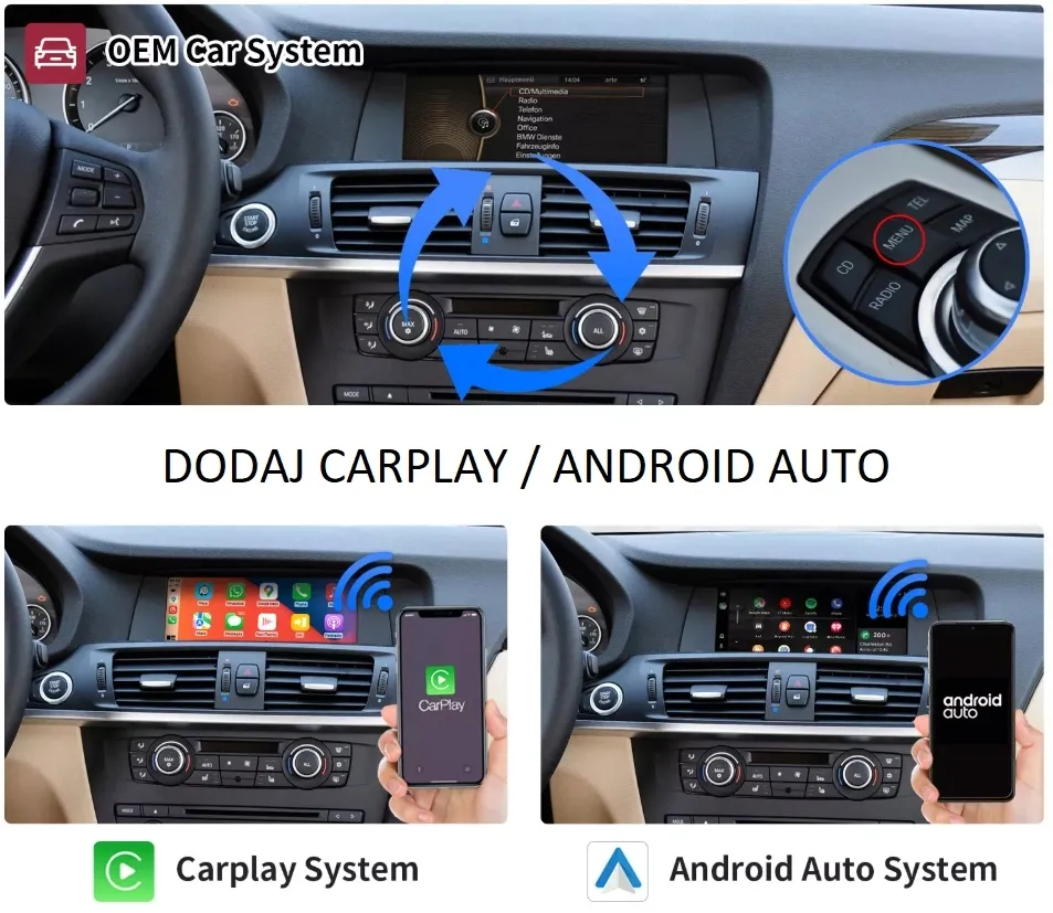 bmw-z-cic-system-modul-box-linux-android-auto-apple-carplay-nawigacja