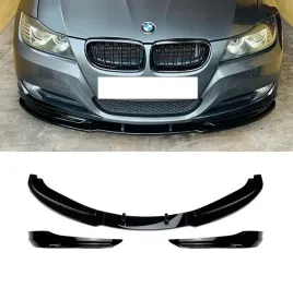 dokladka-zderzaka-przod-dla-bmw-e90-e91-lci-lift-2008-2012-czarny-polysk