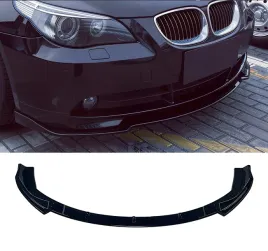 bmw-e60-e61-przedlift-03-07-dokladka-zderzaka-standard-zwykly-przod-czarny