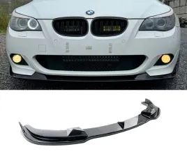 bmw-e60-e61-2003-2010-m-sport-mpakiet-dokladka-zderzaka-przod-czarny-m5look
