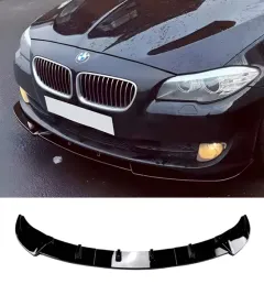 bmw-f10-f11-przedlift-11-14-dokladka-zderzaka-standard-zwykly-przod-czarny