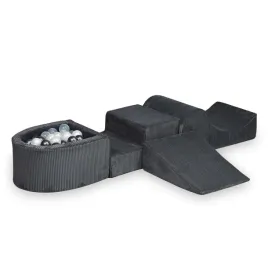 piankowy-plac-zabaw-sztruks-grafit-z-gorka-i-basenem-micro-100-pilek