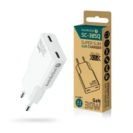 ladowarka-sieciowa-everactive-gan-super-slim-2x-usb-c-pd-30w
