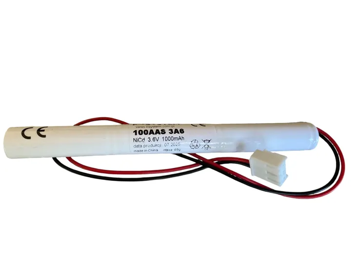 Akumulator, Bateria NiCd 3,6V 1000 mAh B1 Laska Awex