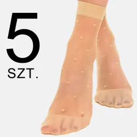 zestaw-5-par-skarpetki-rajstopowe-w-kropki-mocne-krotkie-cienkie-bezowe