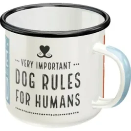kubek-emaliowany-dog-rules