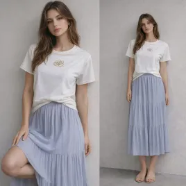t-shirt-koszulka-bluzka-damska-bawelniana-zloty-haft-roza-stylowa-ecru-m