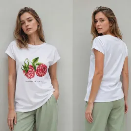 t-shirt-koszulka-damska-z-bawelny-dekolt-w-serek-duzy-nadruk-maliny-bial-xl