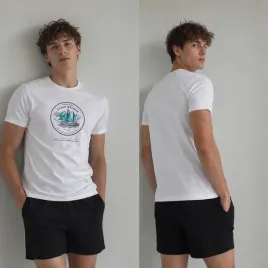 t-shirt-koszulka-meska-bawelniana-ozdobny-nadruk-okragly-dekolt-bialy-2xl