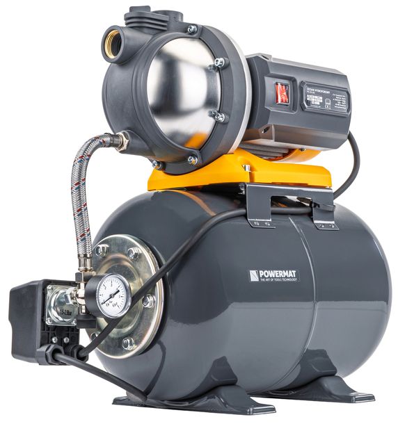 HYDROFOR 24L DO WODY POMPA HYDROFOROWA ZBIORNIK PEŁEN ZESTAW WYDAJNY 24L