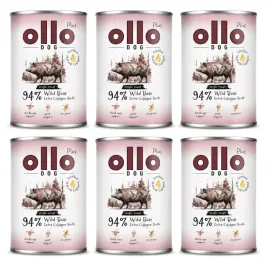 mokra-karma-dla-psa-ollo-plus-kolagen-dzik-6x00g