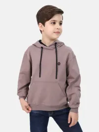 bluza-chlopieca-dziecieca-bawelniana-z-kapturem-kangurka-brazowa-116-122