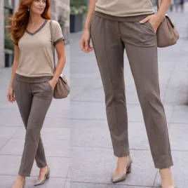 spodnie-damskie-dzianinowe-z-wiskoza-kieszenie-przeszycia-casual-braz-xs