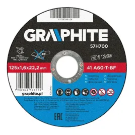 graphite-tarcza-tnaca-metal-125x16x22mm-57h700