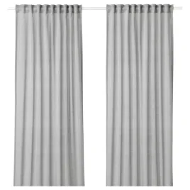 zaslony-gotowe-szare-ikea-hilja-zaslona-2szt-szary-145x300-polprzezroczyste