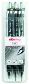 zestaw-3-olowkow-automatycznych-rotring-tikky-czarne-0-35-0-5-0-7-mm