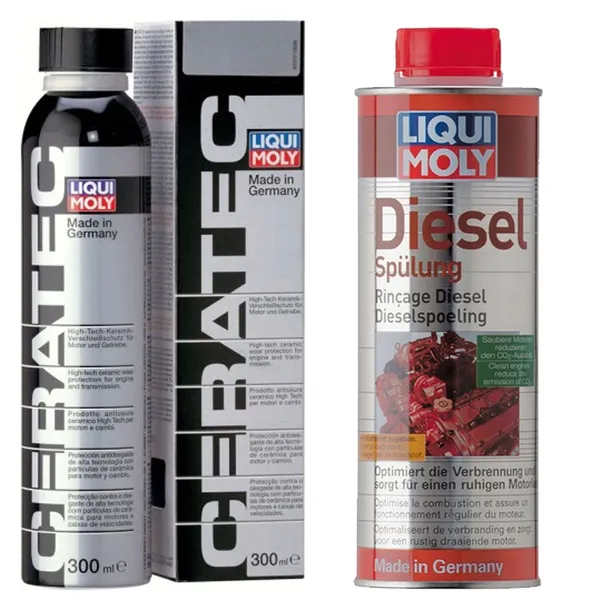 CERATEC LIQUIMOLY 7181 + LIQUI MOLY DIESEL SPULUNG 2666