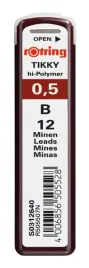 grafity-do-olowkow-rotring-tikky-05-mm-b-12-grafitow