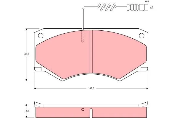 klocki-hamulcowe-trw-gdb1067-waga-produktu-1-kg