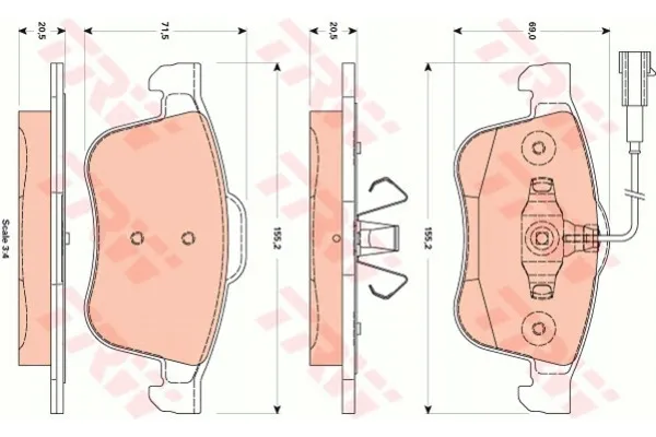 klocki-hamulcowe-trw-gdb1880-waga-produktu-0-15-kg