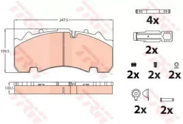 trw-gdb5091-zestaw-klockow-hamulcowych-hamulce-tarczowe