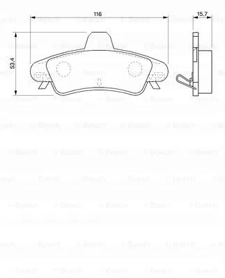 klocki-ham-ford-mondeo-stan-nowy