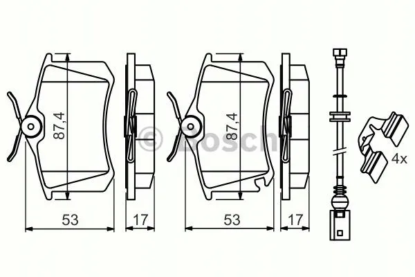 klocki-ham-tyl-87x53x16-3-czujnik-numer-katalogowy-oryginalu-citroen-4254-67-peugeot-4254-67-seat-6q0-698-451-b-vw-6q0-698-451-vw-6q0-698-451-b
