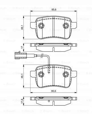klocki-ham-tyl-numer-katalogowy-oryginalu-alfa-romeo-77365357-fiat-71770092-fiat-77365357