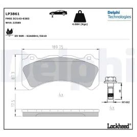 delphi-lp3861-zestaw-klockow-hamulcowych-hamulce-tarczowe