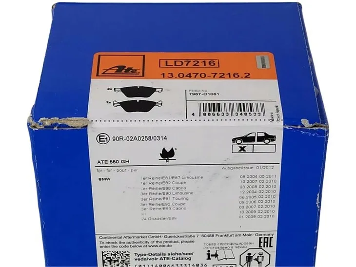 klocki-ham-przod-ceramic-bmw-3-e90-05-1-ate-numer-katalogowy-oryginalu-bmw-34-11-6-771-868-bmw-34-11-6-799-166