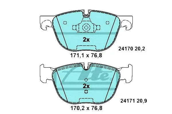 klocki-ham-przod-ceramic-bmw-x5-e70-07-ate-stan-nowy