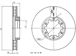 tarcza-ham-przod-276x28-v-brembo