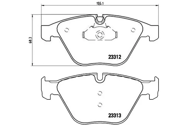 klocki-ham-przod-bmw-3-e90-brembo-producent-czesci-brembo