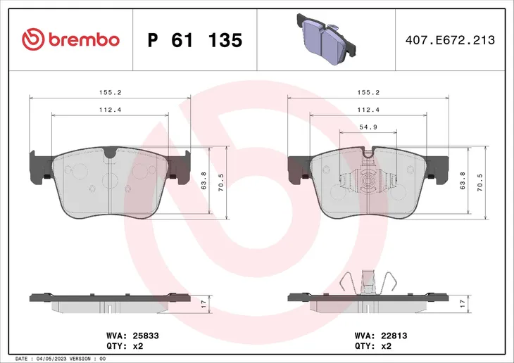 klocki-ham-przod-xtra-brembo-numery-katalogowe-zamiennikow-a-z-meisterteile-azmt-44-022-1997-blue-print-adbp420039-bosch-0-986-424-860-champion-573621ch-delphi-lp3384-don-pcp1723-dr-ve-dp1010-10-1231-febi-bilstein-173455-ferodo-fdb4765-fte-9011096-hella-pagid-8db-355-036-491-jurid-573621j-maxgear-19-3871-open-parts-bpa1560-10-quaro-qp6763-quaro-qp6763c-red-line-27to107-ridex-402b1409-textar-2281301-valeo-601722