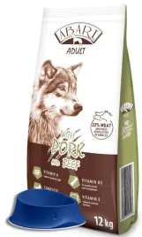 abart-sucha-karma-dla-psa-z-wieprzowina-12kg-gratis-miska-650ml