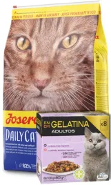 josera-dailycat-10kg-zestaw-8-saszetek-po-100g-4xtunczyk4xlosos