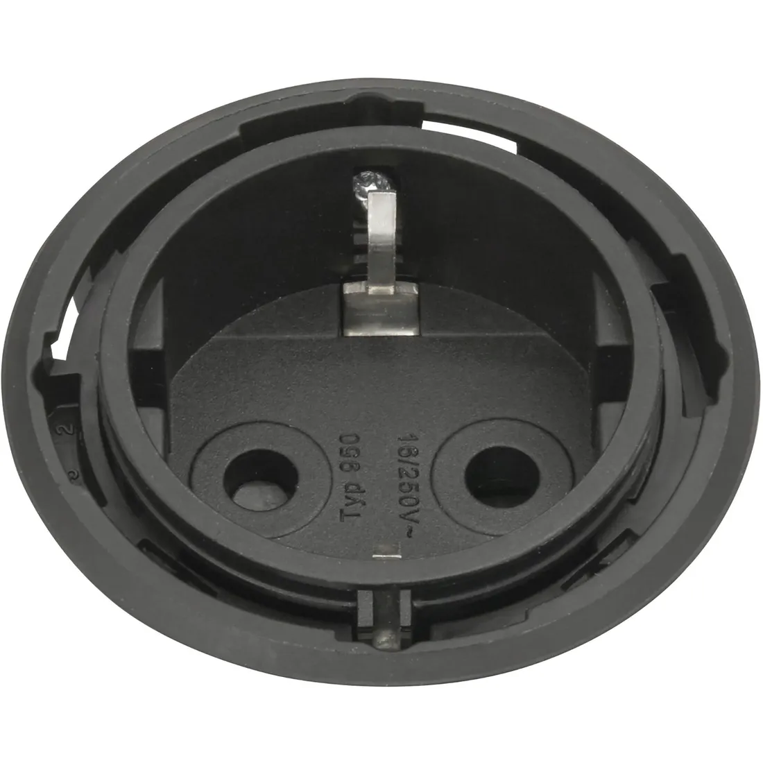 gniazdo-wpuszczane-evoline-one-o59-mm-czarne