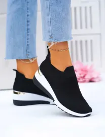czarne-buty-sportowe-damskie-elastyczne-na-koturnie-38