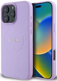 guess-pu-grained-classic-logo-magsafe-etui-do-iphone-16-pro-max-fioletowe