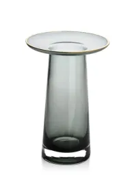 wazon-serenite-20-cm-szaro-zloty-szklany-z-kolnierzem-dekoracyjny