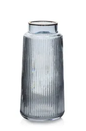 szklany-wazon-do-salonu-26-cm-mondex-serenite-szary-zloty-elegancki