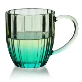 szklany-kubek-vini-do-kawy-herbaty-350ml-zielony-elegancja