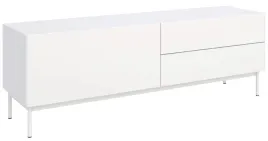 szafka-rtv-olio-z-klapa-i-dwiema-szufladami-160-cm-biala