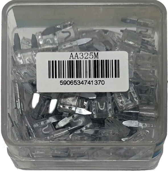 bezpiecznik-plaski-mini-25a-k2-melle-stan-nowy