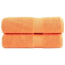 vidaxl-reczniki-premium-solund-2-szt-pomaranczowe-70x140-cm