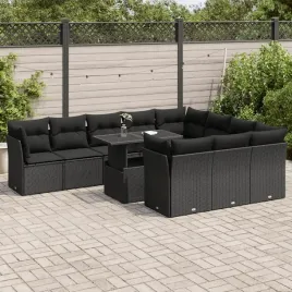 vidaxl-11-cz-zestaw-wypoczynkowy-do-ogrodu-poduszki-czarny-rattan-pe
