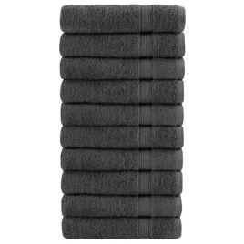 vidaxl-reczniki-premium-solund-10-szt-antracytowe-70x140-cm