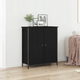vidaxl-komoda-z-czarnego-debu-70x30x80-cm-drewno-inzynieryjne-i-stal