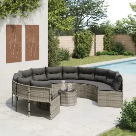 vidaxl-sofa-ogrodowa-stolik-i-poduszki-okragla-szary-polirattan